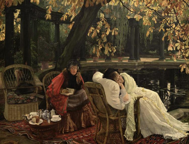 James Tissot A Convalescent (nn01) china oil painting image